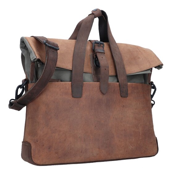 Harold's Twister briefcase leather 40 cm laptop compartment