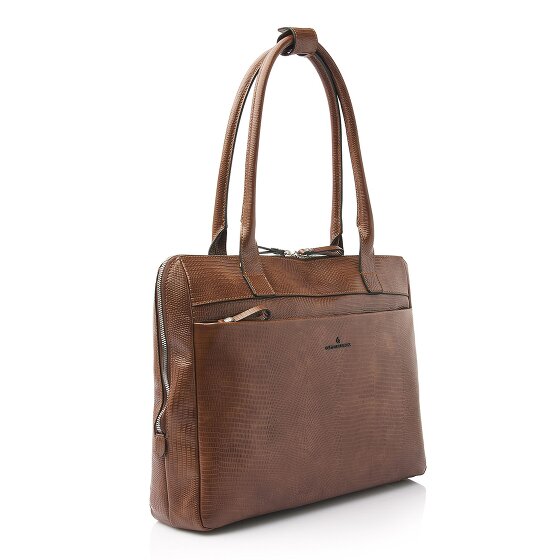 Castelijn & Beerens Vera Shoulder Bag RFID protection Leather 41 cm Laptop compartment