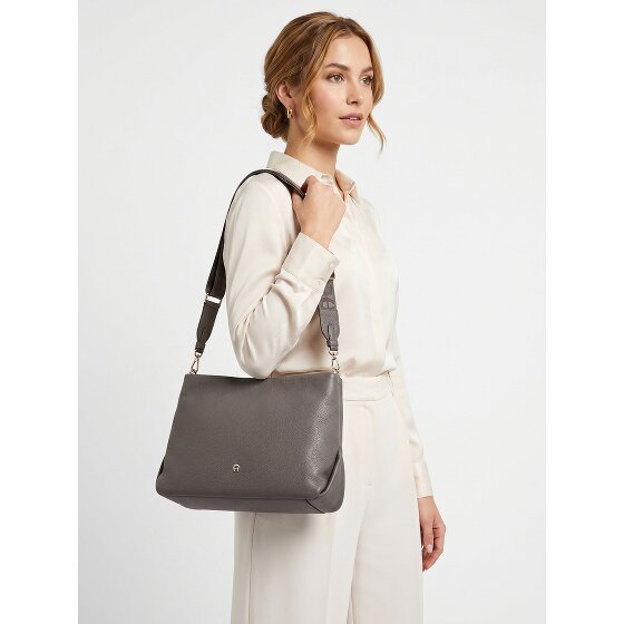Aigner Paola Handbag Genuine Leather 31 cm