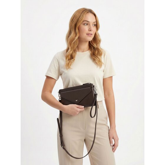 Golden Head Polo Clutch purse RFID protection Genuine Leather 22 cm