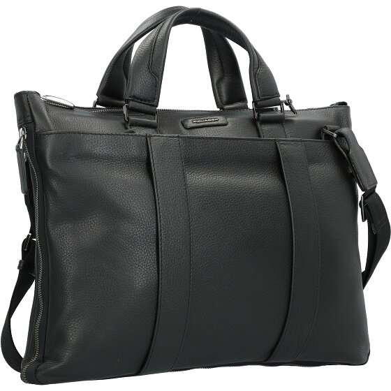 Piquadro Modus Briefcase Genuine Leather 42 cm Laptop compartment Expandable
