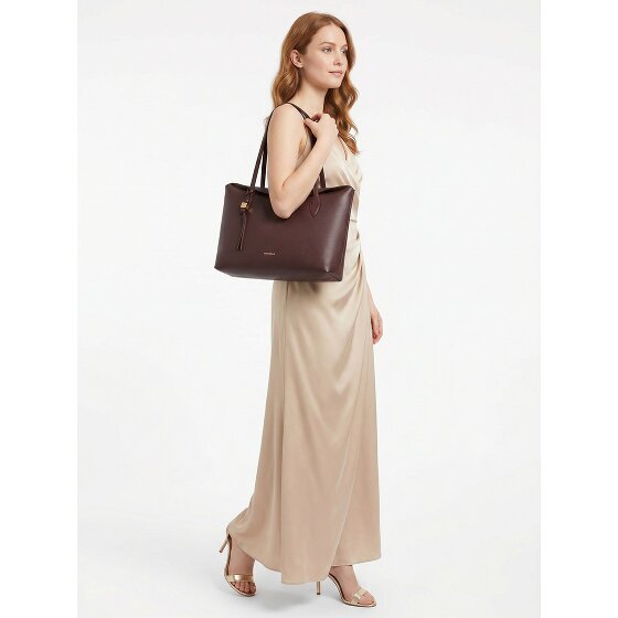 Coccinelle Thess Shoulder Bag Genuine Leather 45 cm