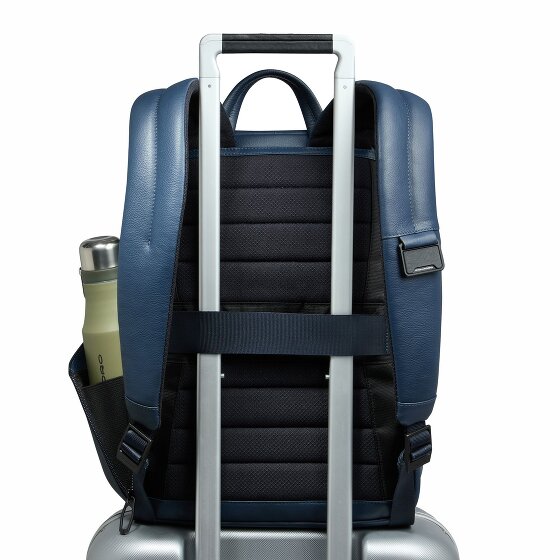 Piquadro Russel Daypack Leather 39 cm Laptop compartment