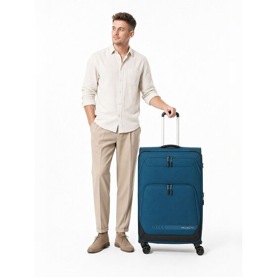 Travelite Kick Off 4 wheels Trolley L 78 cm Expandable