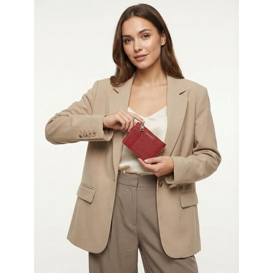 Lazarotti Bologna Leather key case Cardholder leather 11.5 cm with air tag compartment