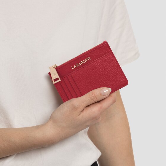 Lazarotti Bologna Leather key case leather 11.5 cm with air tag compartment