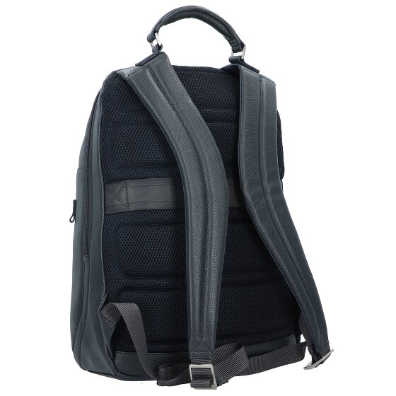 Piquadro Vibe Daypack Leather 42.5 cm Laptop compartment