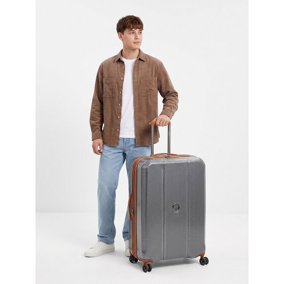 Delsey Paris Helium Ultimate 4 wheels Trolley 77 cm Expandable