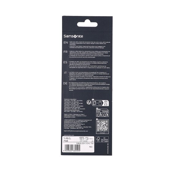 Samsonite Ta Revolution Luggage lock with combination lock 6 cm