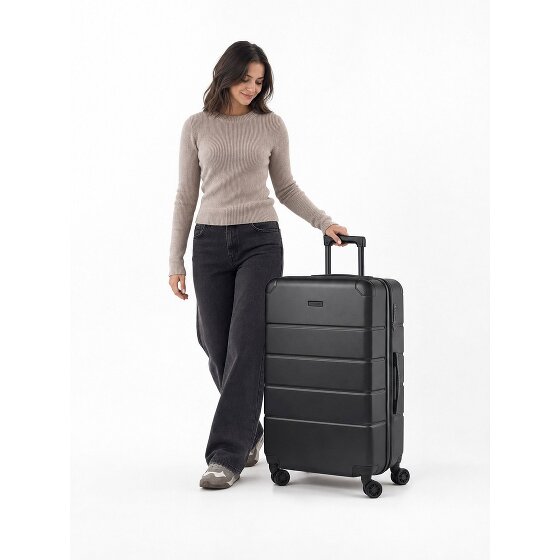Police Dublin 4 wheels Trolley L 75 cm Expandable