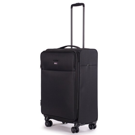 Stratic Stratic Light + 4 wheels Trolley 68 cm with expansion pleat