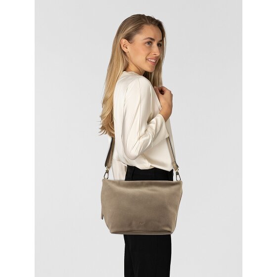 abro Ebony Shoulder Bag Genuine Leather 39 cm