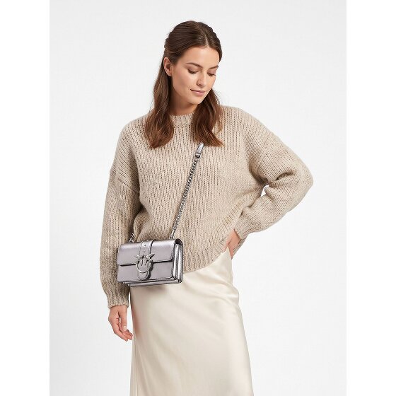 PINKO Love One Mini Shoulder bag Genuine Leather 20 cm