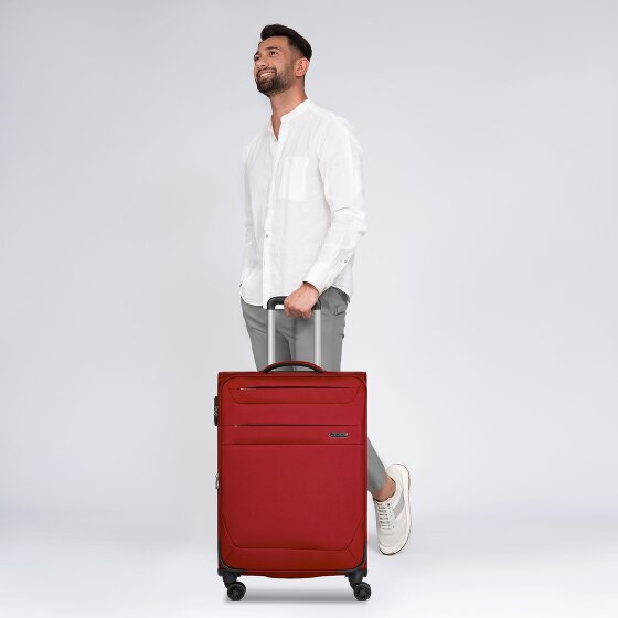 Worldpack Chicago 4 wheels Trolley M 67 cm with expansion pleat