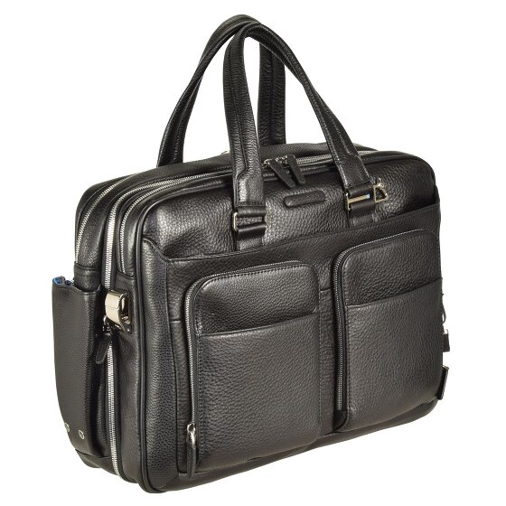 Piquadro Mode briefcase leather 41 cm laptop compartment
