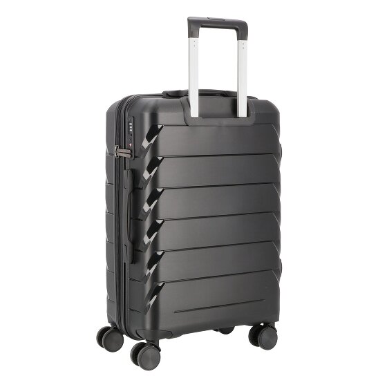 d&n Travel Line 4100 4 wheels Suitcase set 3-piece
