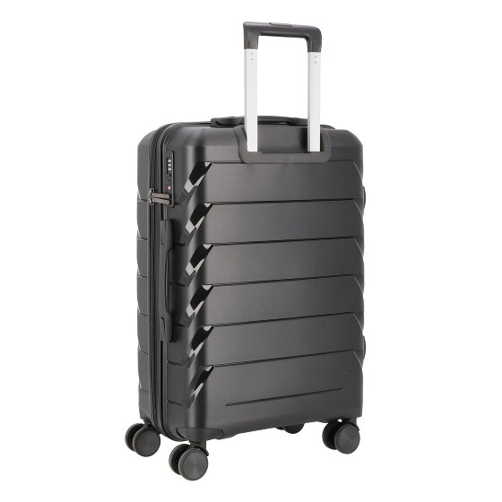 d&n Travel Line 4100 4 wheels Suitcase set 3-piece