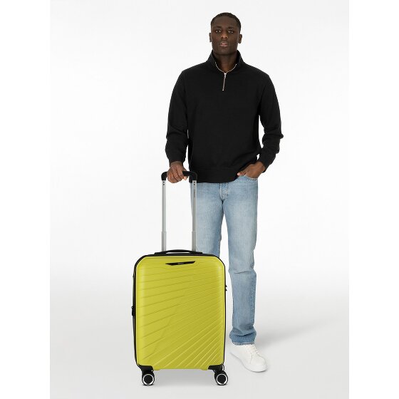 Benzi 5808 4 wheels Cabin trolley 55 cm with expansion pleat