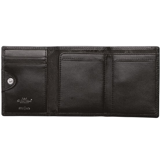 Golden Head Polo Wallet RFID protection Genuine Leather 10 cm