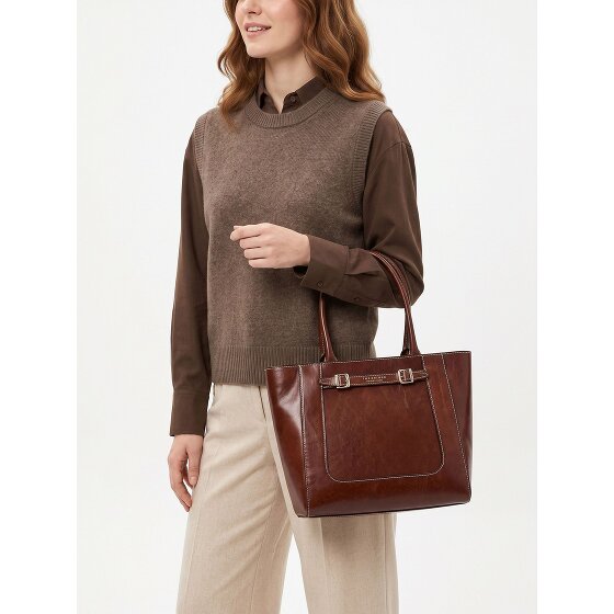 The Bridge Gaia Shoulder Bag Genuine Leather 38 cm