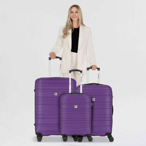 Check.In Paradise 4 wheels Suitcase set 3-piece