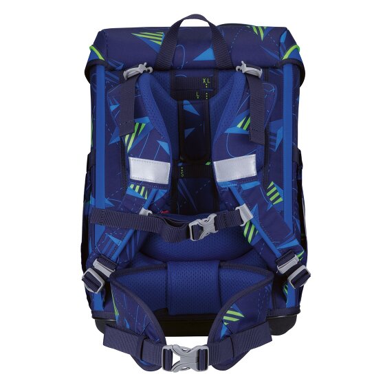 DerDieDas ErgoFlex Easy LED School bag set 5-piece