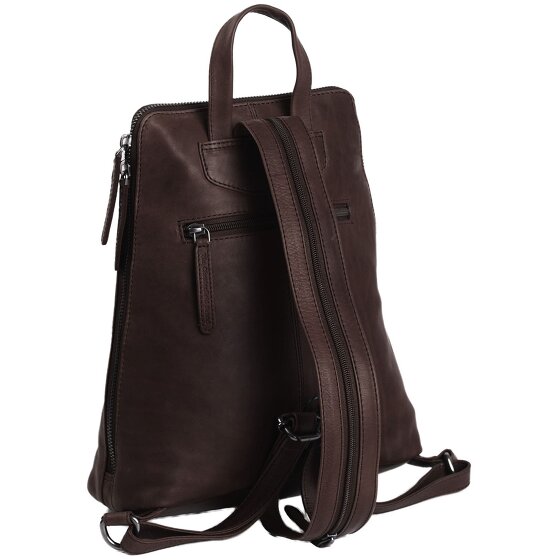 The Chesterfield Brand Wax Pull Up City Backpack Leather 29 cm