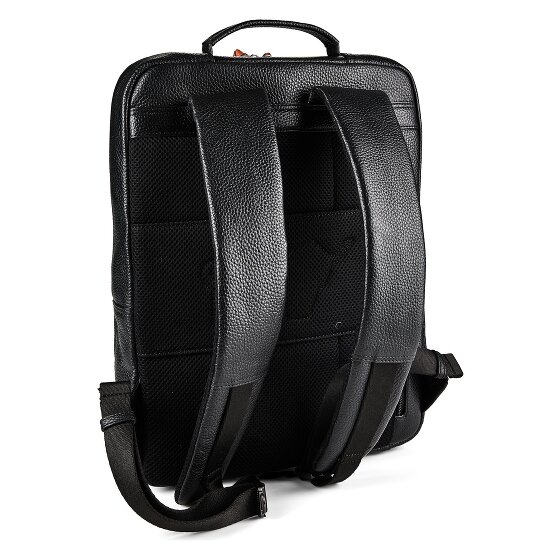 Braun Büffel Novara Business backpack Genuine Leather 40 cm Laptop compartment
