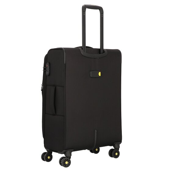 d&n Travel Line 9704 4 wheels Trolley M 68 cm with expansion pleat