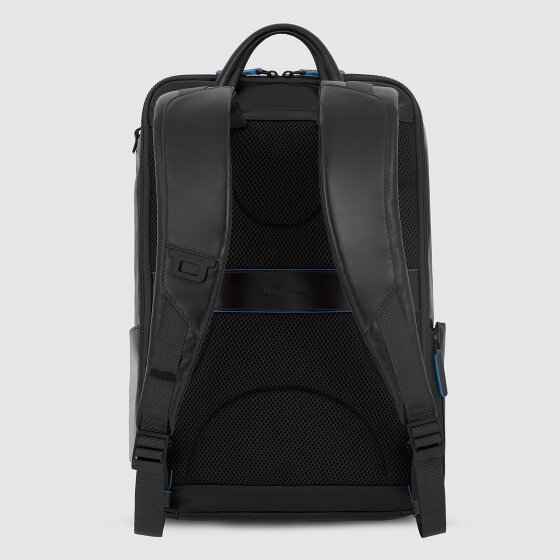 Piquadro Blue Square Revamp Business backpack RFID protection Leather 43 cm Laptop compartment