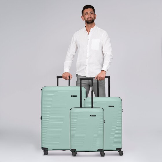 Farmhood Eco Edition 4 wheels Suitcase set 3-piece with expansion pleat