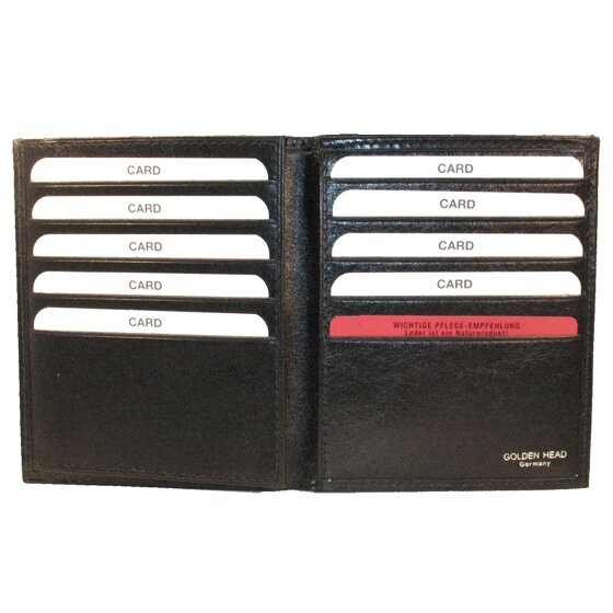 Golden Head Colorado wallet RFID leather 10 cm