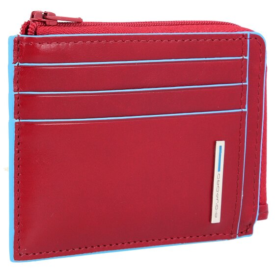 Piquadro Blue Square Credit card case RFID protection Genuine Leather 11 cm