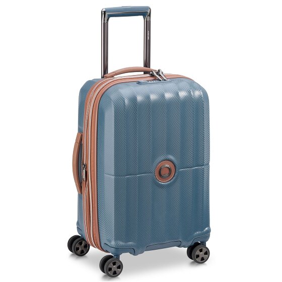 Delsey Paris Carrousel 4 wheels Cabin trolley 55 cm with expansion pleat