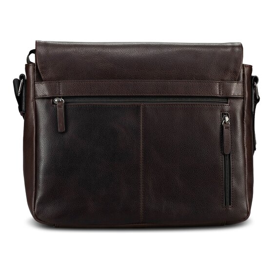 Jost London Messenger Genuine Leather 34 cm Laptop compartment