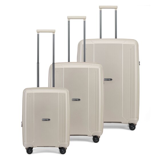 Epic Anthem 4 wheels Suitcase set 3-piece with expansion pleat