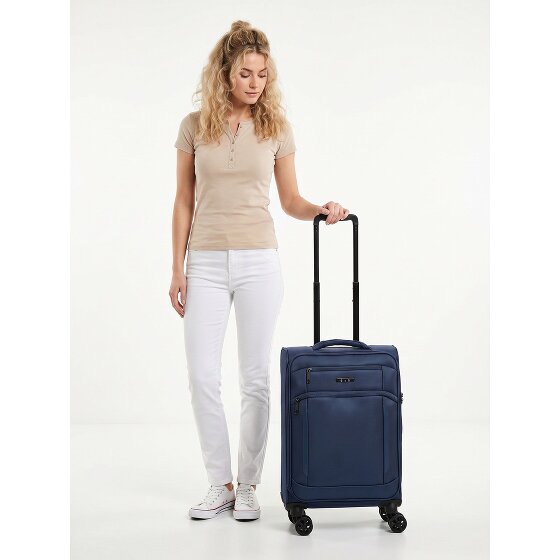d&n Travel Line 9804 4 wheels Cabin suitcase S 55 cm