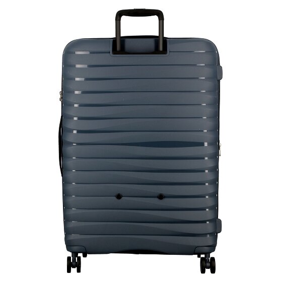 Jump Xwave 4 wheels Trolley 76 cm with expansion pleat