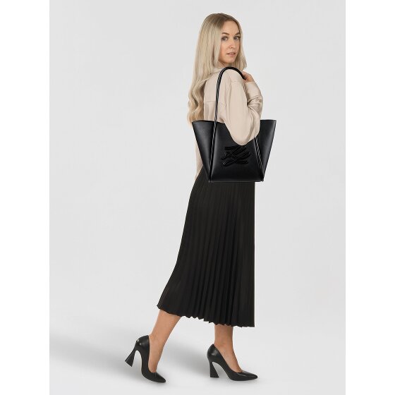 Karl Lagerfeld Autograph Shopper Bag Leather 40 cm