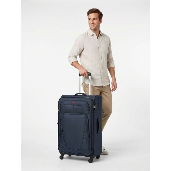 Wenger Beaumont 4 wheels Trolley L 78 cm with expansion pleat
