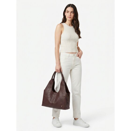 Coccinelle Nell Shoulder Bag Genuine Leather 39 cm