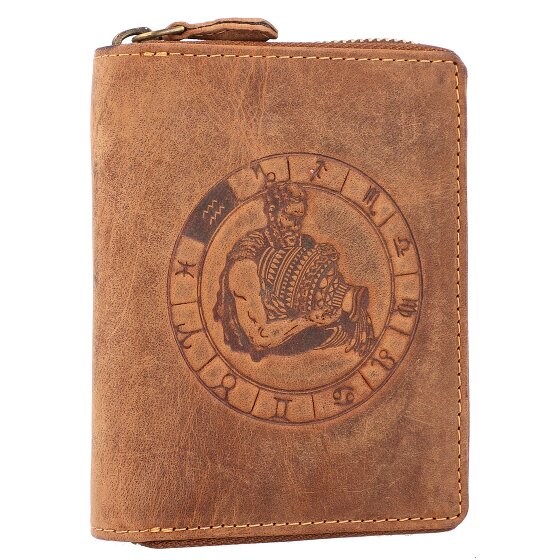 Greenburry Vintage zodiac wallet leather 10 cm