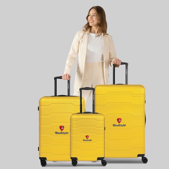 Tonino Lamborghini Bologna 4 wheels Suitcase set 3-piece