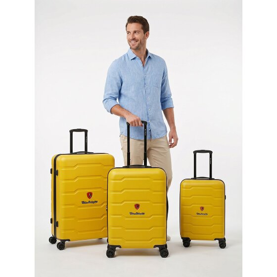 Tonino Lamborghini Bologna 4 wheels Suitcase set 3-piece