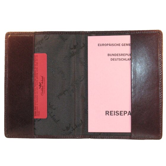 Golden Head Colorado passport case RFID leather 10 cm