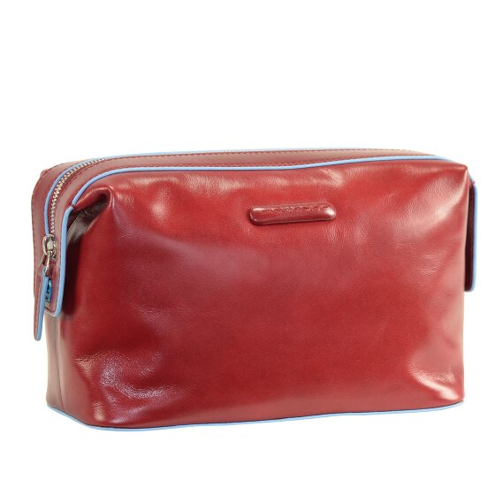 Piquadro Blue Square Toilet bag Leather 23 cm