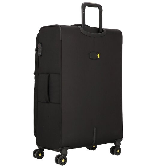 d&n Travel Line 9704 4 wheels Trolley L 78 cm with expansion pleat