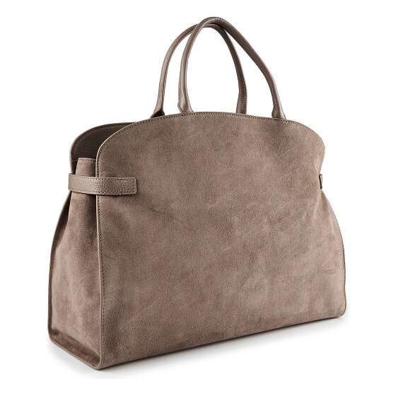 Coccinelle Sabine Suede Handbag Genuine Leather 43 cm