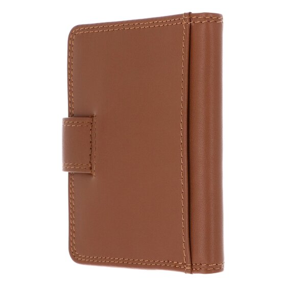 Golden Head Polo Credit card case RFID protection Genuine Leather 8 cm