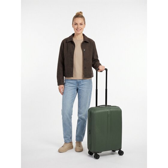 Travelite Air Stripe 4 wheels Cabin suitcase S 55 cm Expandable